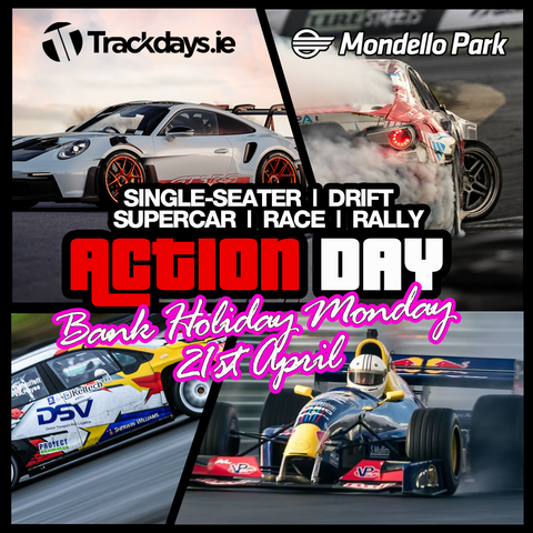 Mondello Park ACTION DAY! Bank Holiday Monday 21st April. DRIVER ENTRY