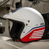 Sparco J-PRO Open Face Helmet MARTINI