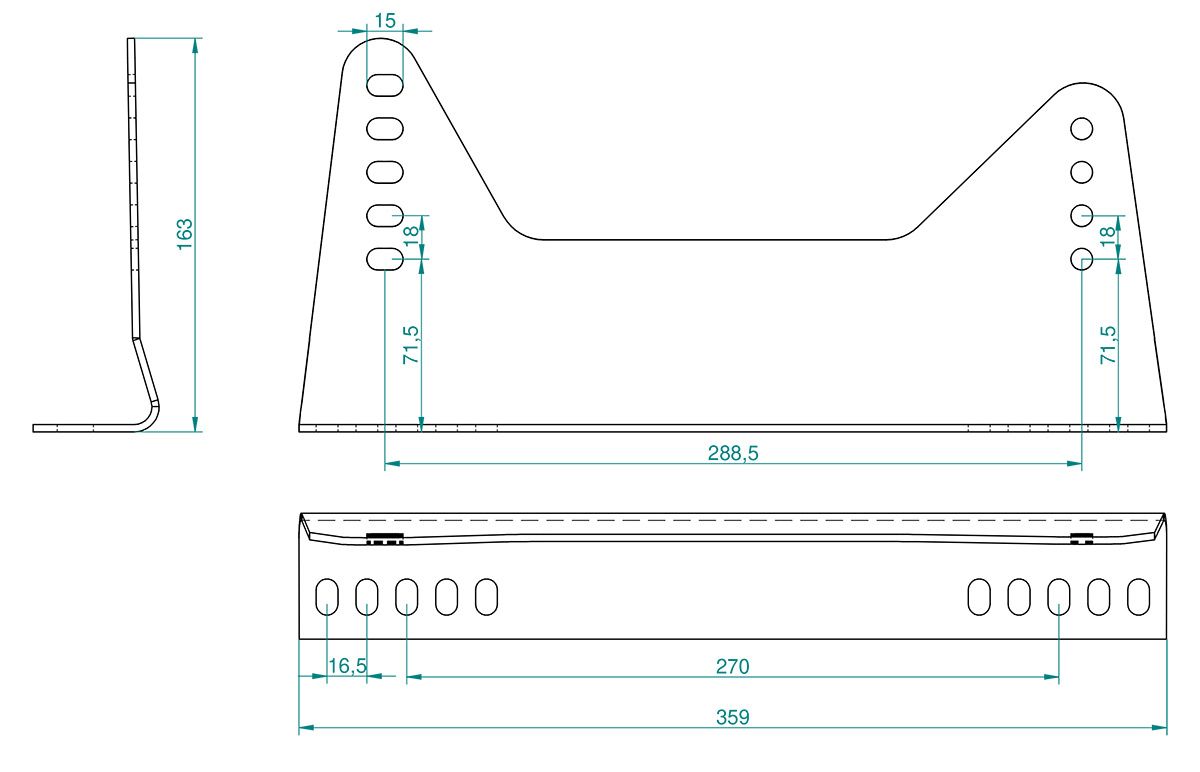 Steel Seat Side Mounting Brackets – trackdays.ie